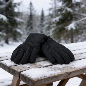 Swiss Tech Black Snow Gloves